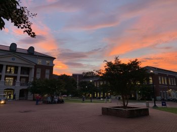 quad sunset