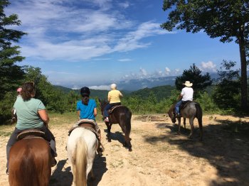 horseback trip